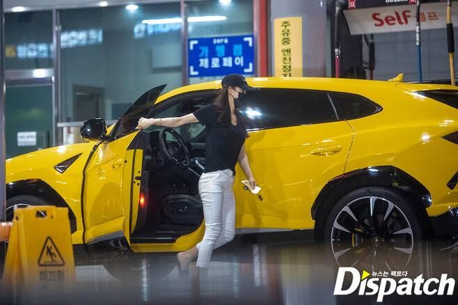 박민영 자동차.. 남자친구차
