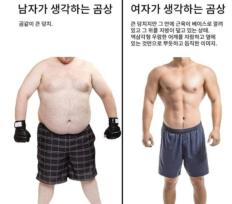 남자들이.착각한다는 곰같은 남자