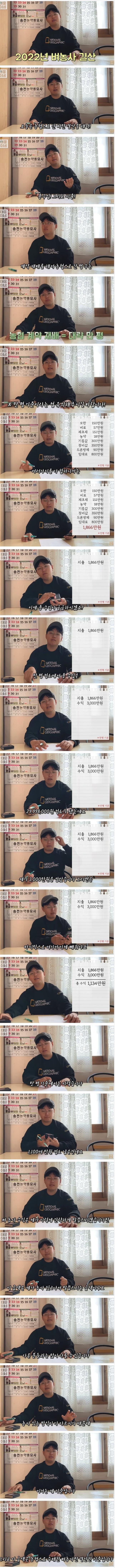 벼농사 1년치 실제 수익 수준