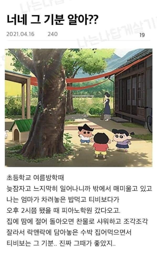 너네 그 기분 알아?