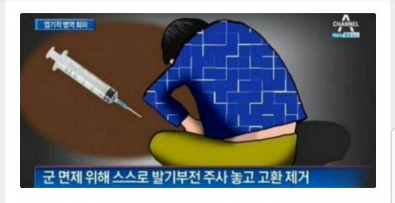 병역회피 레전드