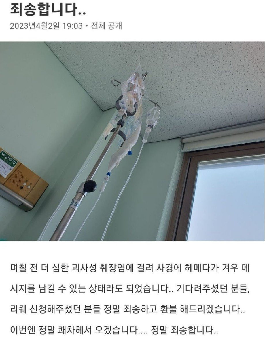 오버워치 디바 망가 그리던 작가 근황