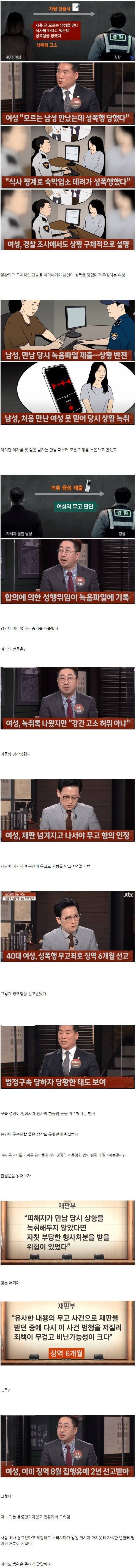 사흘 전에 성폭행당했다는 여성