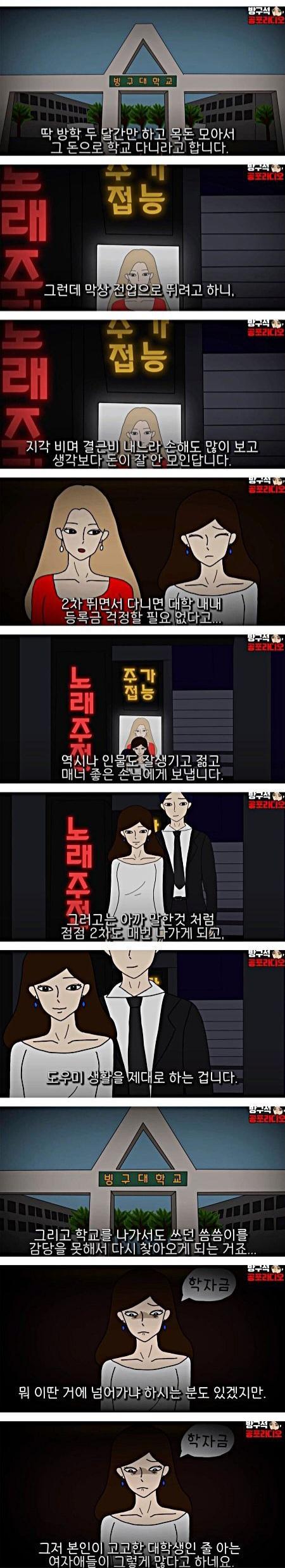 여대생이 업소녀가 되어가는 과정