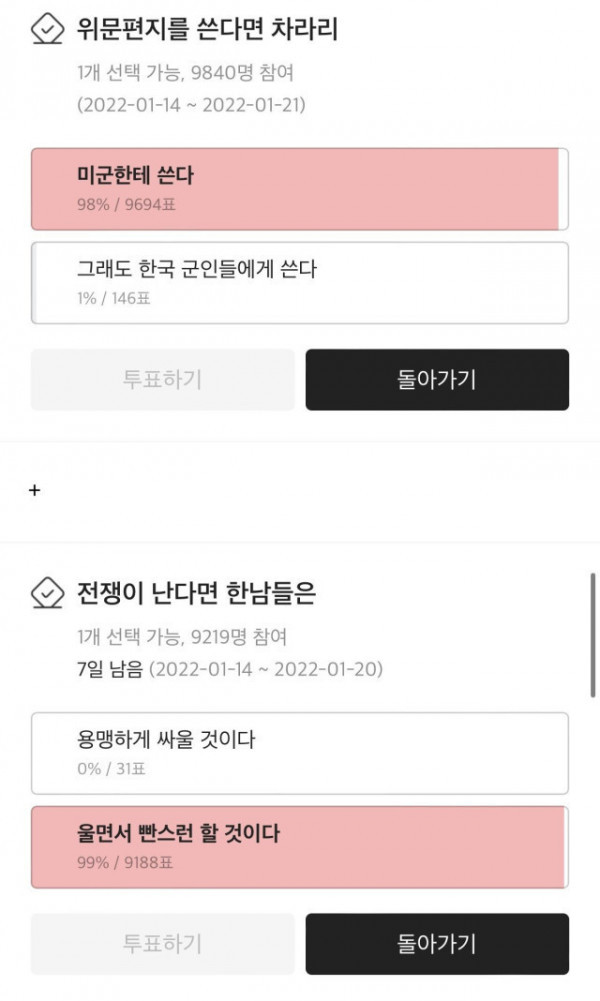 요즘 20대 여자들 군대 인식 근황