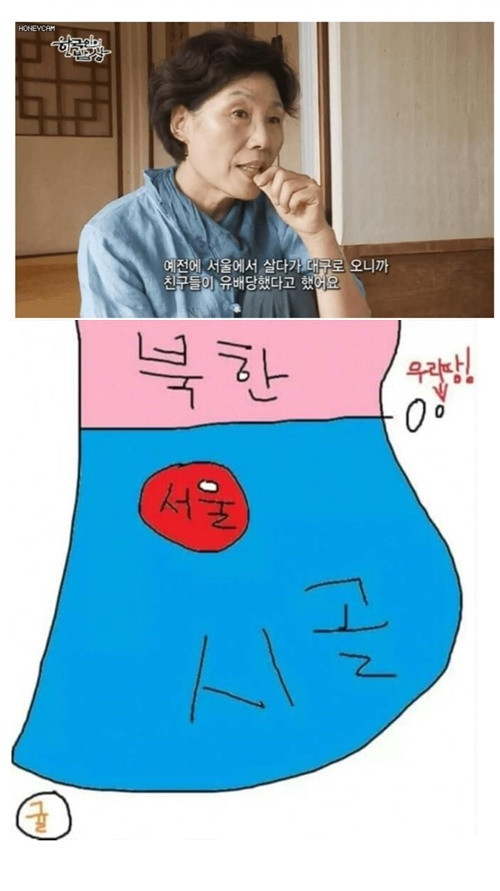 서울 사람들이 생각하는 지방이미지