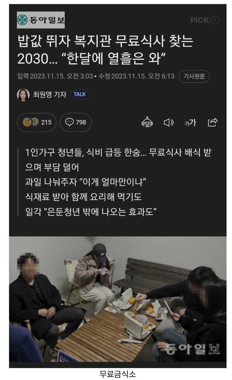 고물가에 요즘 청년들 자주 간다는곳