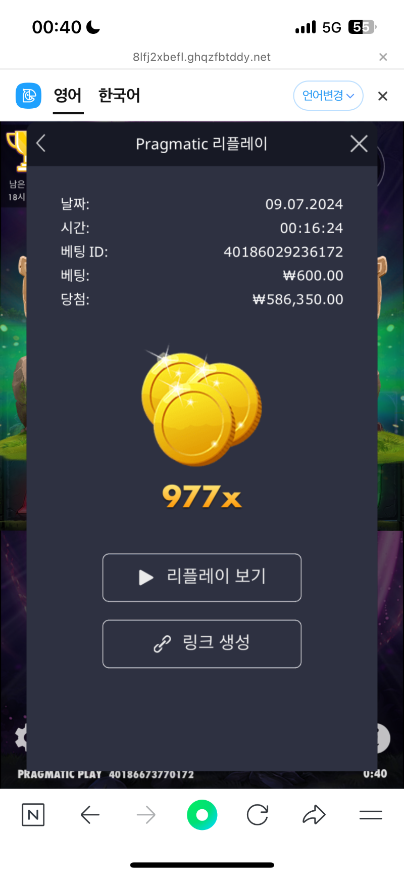 멀린 977배