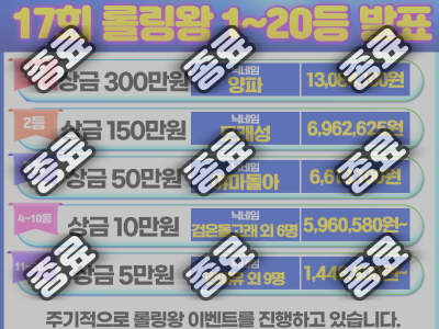 롤링왕 17회 집계.png