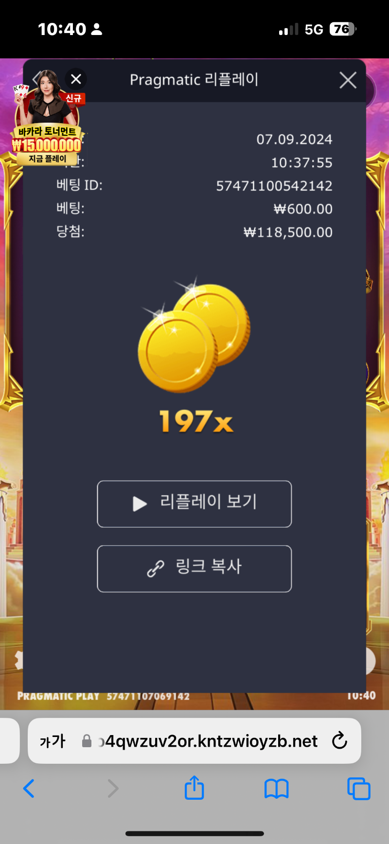 올천 197배