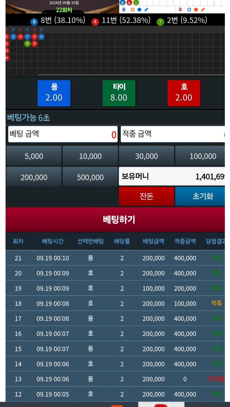 명절선물 미당첨 20만포로 깡치기