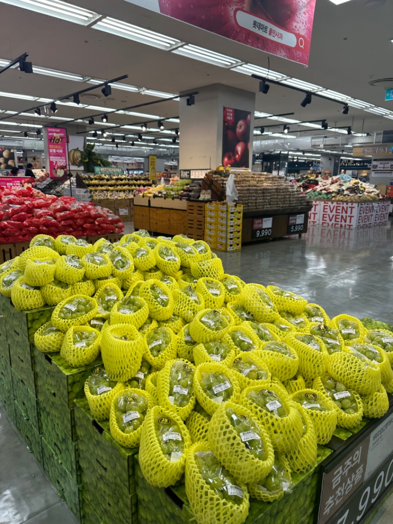 마나님께서 피곤하다면서 장을 봐오라네요^^