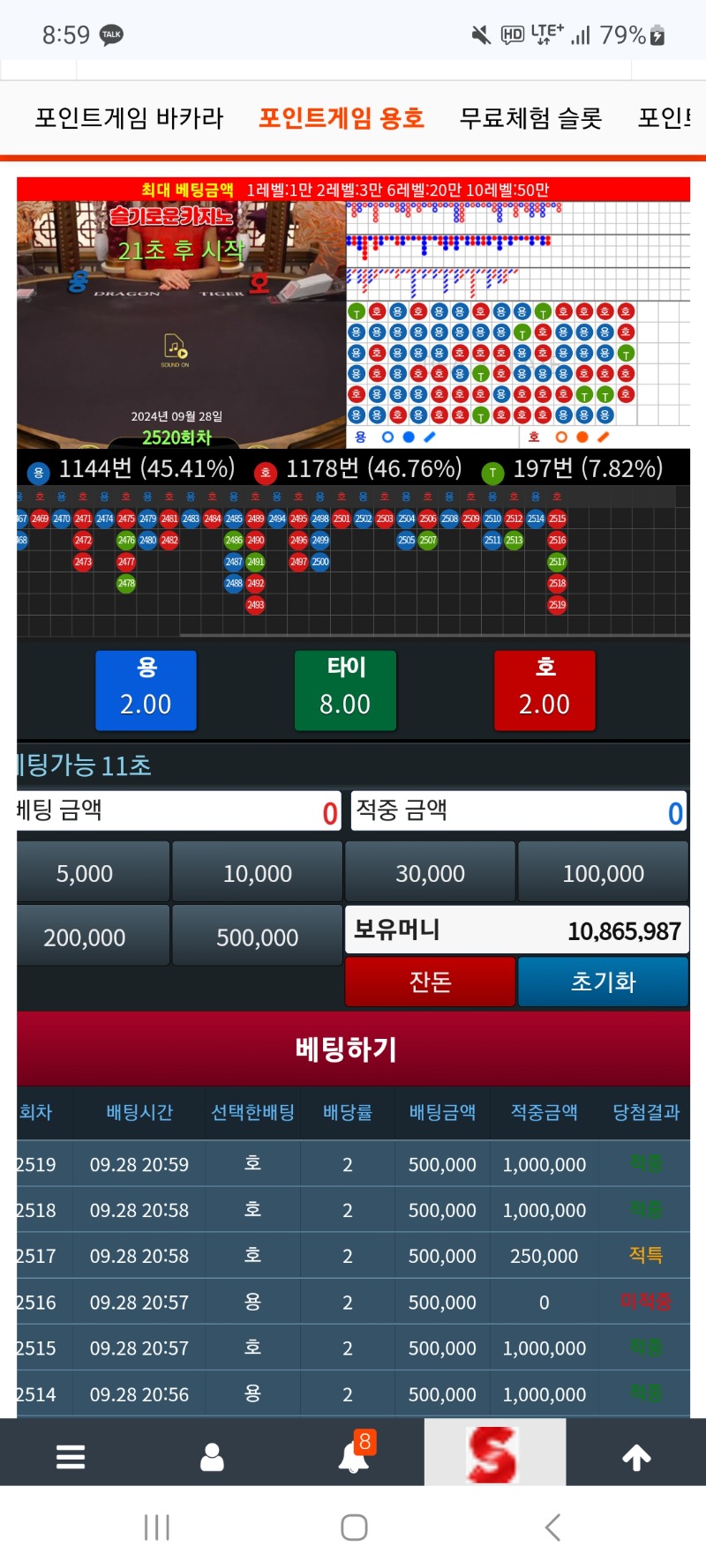 다시 1000만달성