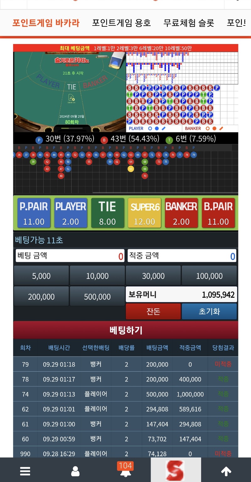 100만포 달성!