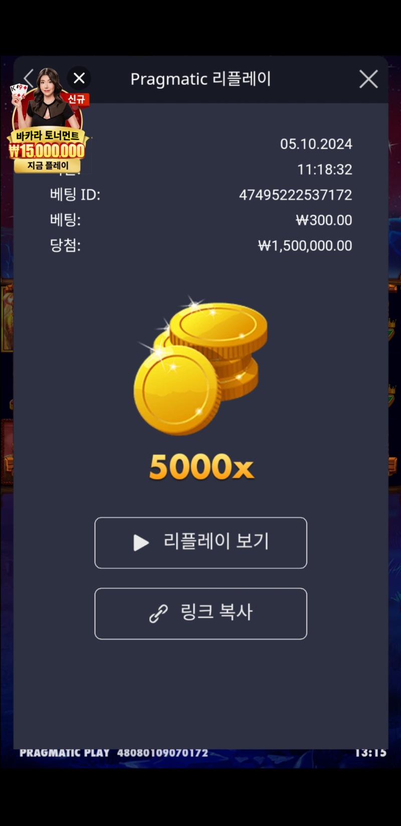 버메가 5000배