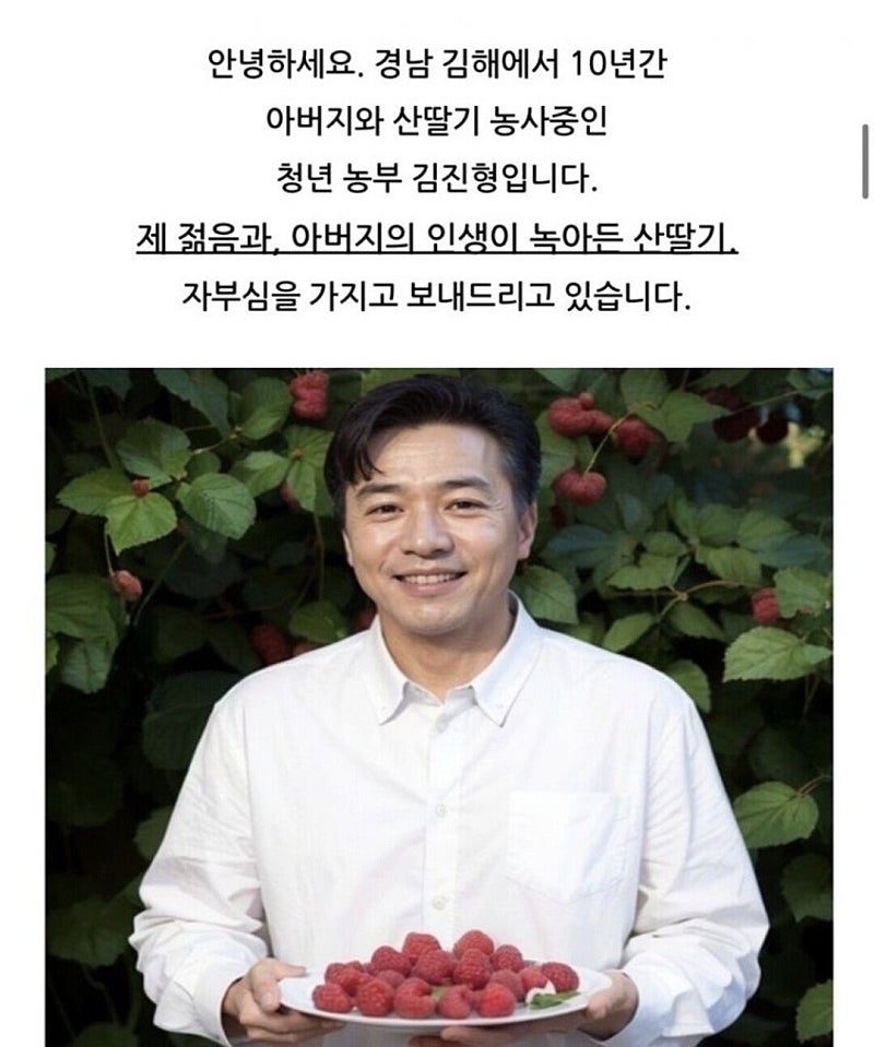 현재 ai조작 논란중인 과일쇼핑몰