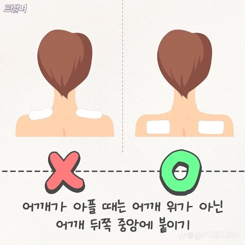 한국인 80%는 질 모른다는 파스  사용법