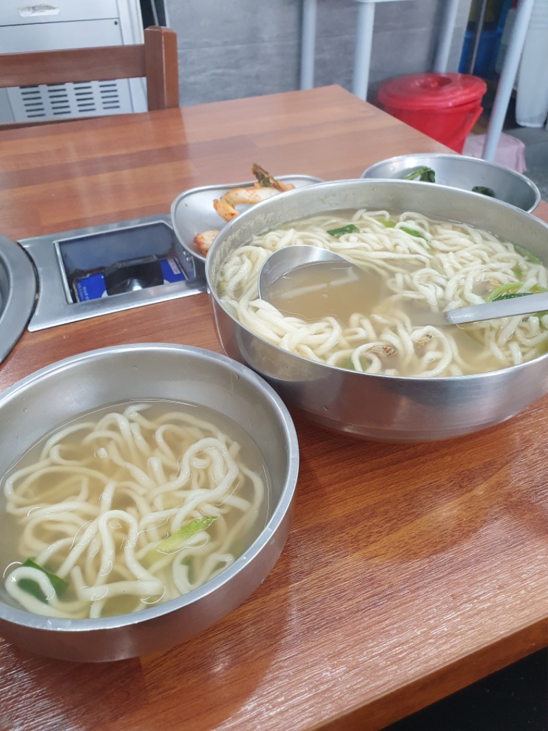 점심 칼국수~~