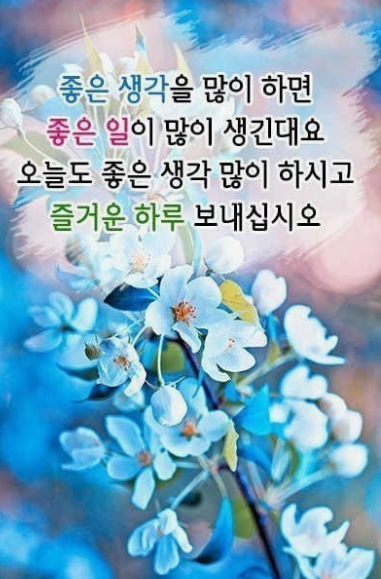 좋은아침입니다~~ 오늘도 행복하세요~~