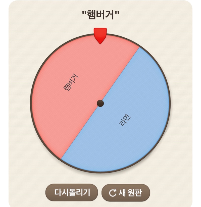 오늘의점심 햄~~버거