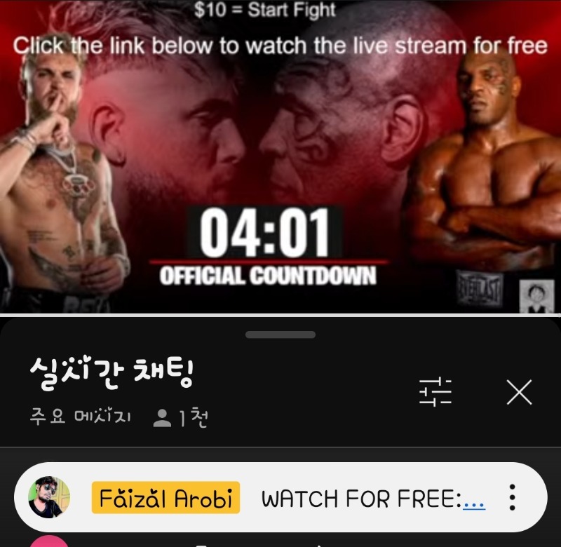 타이슨경기