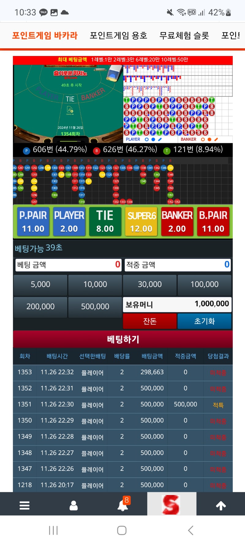 슬포 600만 순삭..양쪽다 빨강천국ㅡㅡ