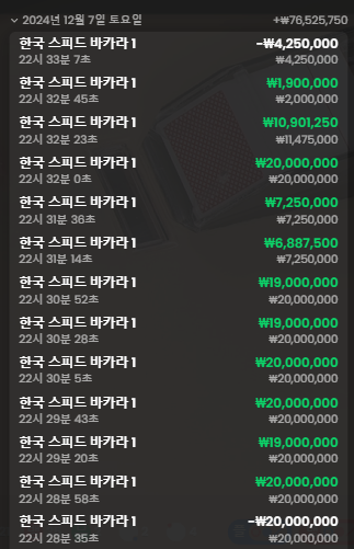 바카라 연승연패 11연승  ㅅㅅㅅㅅㅅㅅㅅ