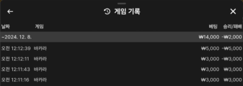 바카라 짜투리로 놀기 망 ㅋ