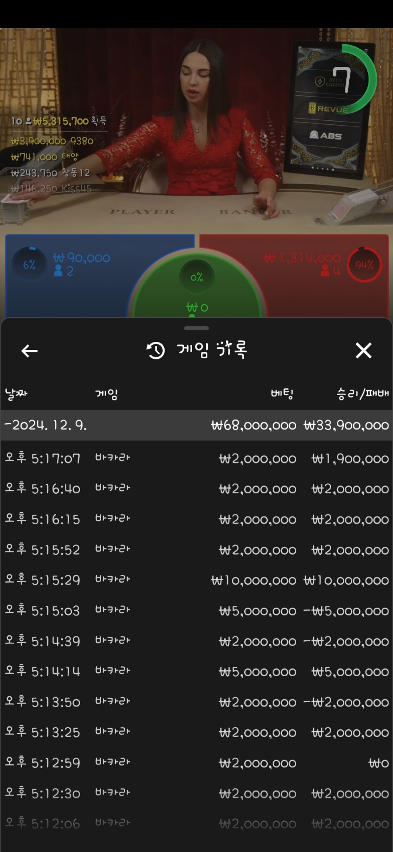 5연승 이벤트 닭주세요