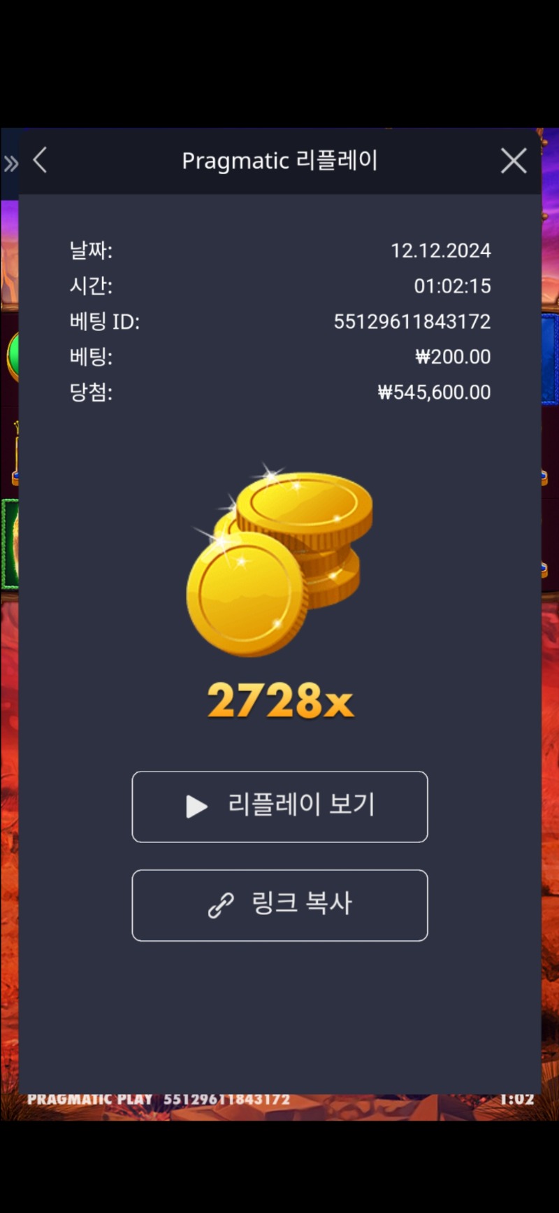 버메가 2728배