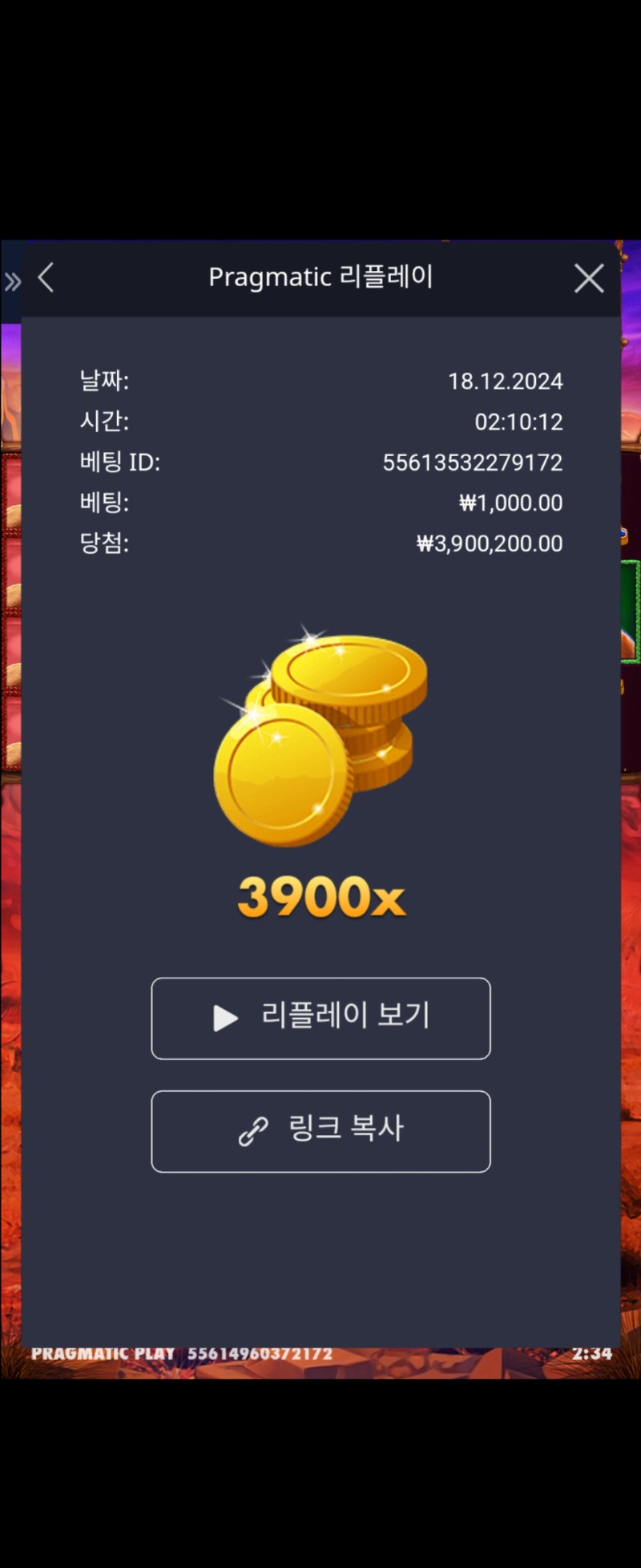 버메가 3900배