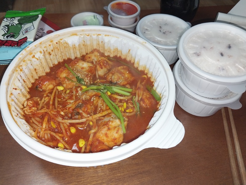 야식은 아귀찜으로~~