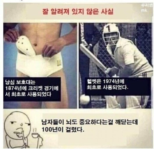 곧휴만큼 뇌의 중요함을 깨닫는데 걸린 시간