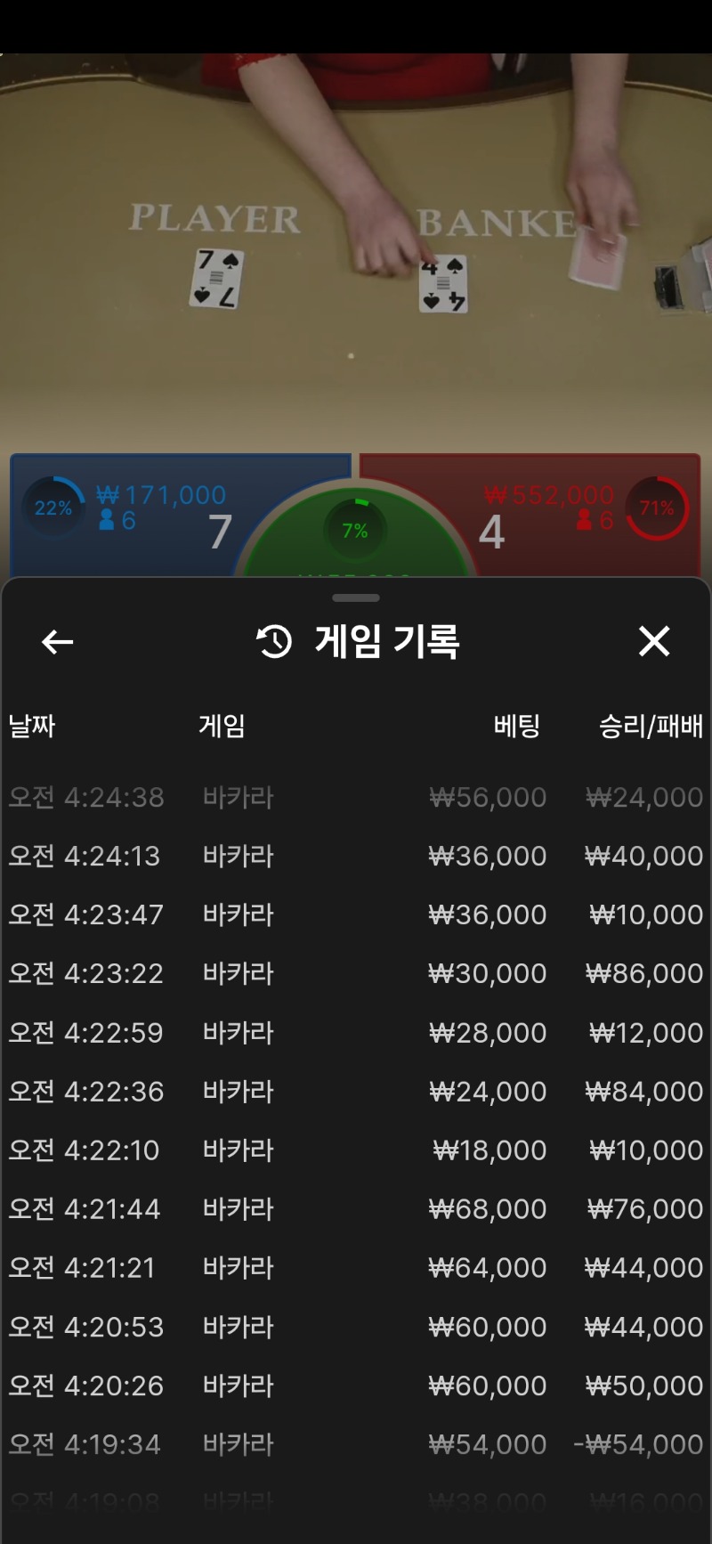 14연승..등등