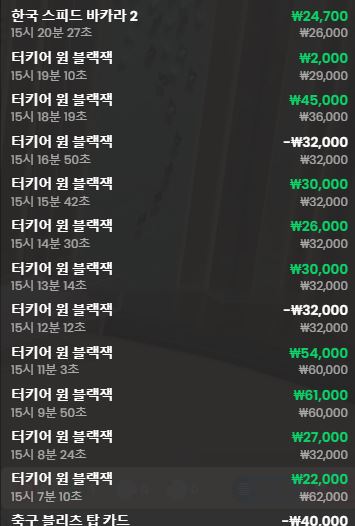 바카라만 하니까 머리 아파서 블랙잭 잠시