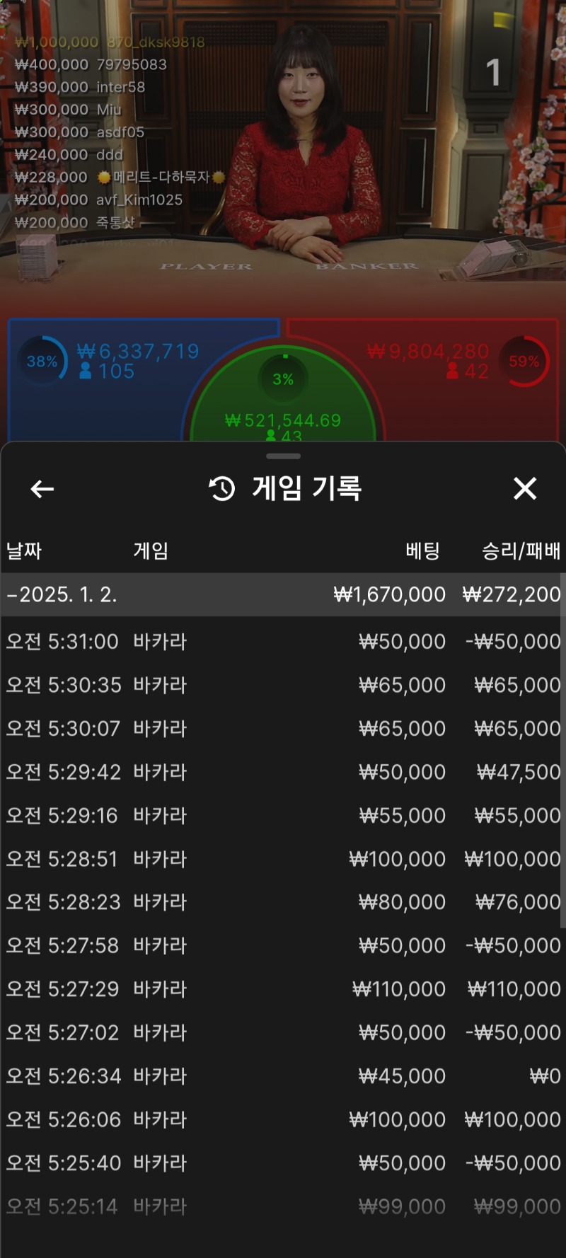 좋구만 연승