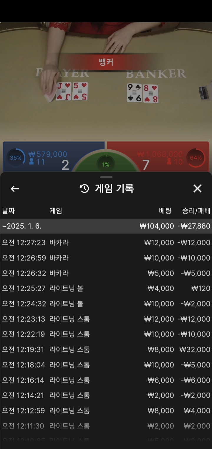 루징 오링..