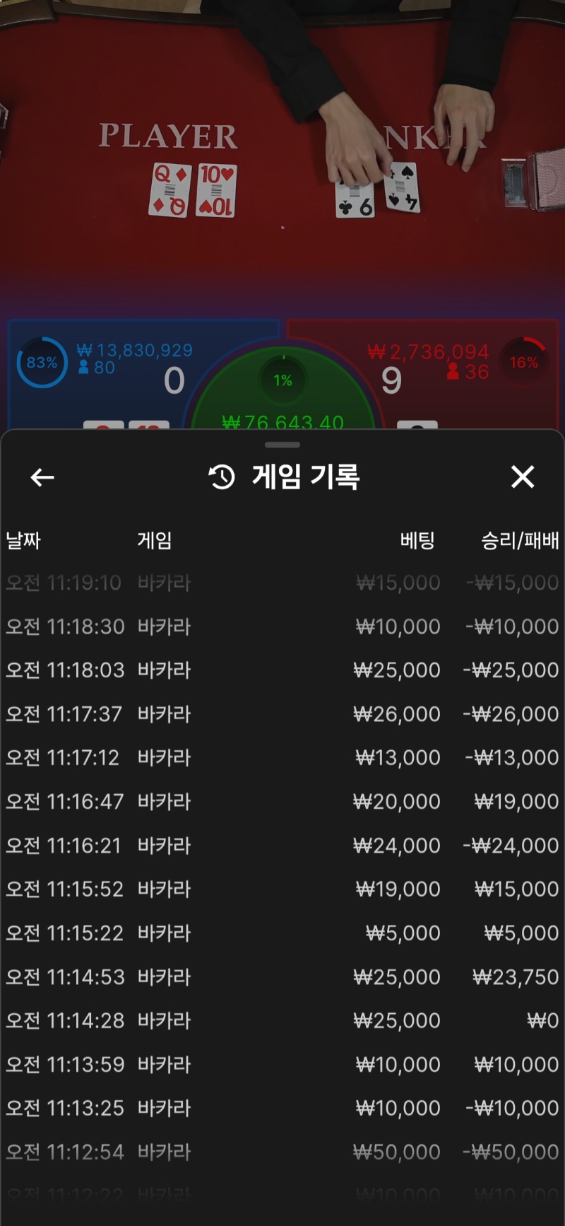 2연승도 힘드네 ㅋ