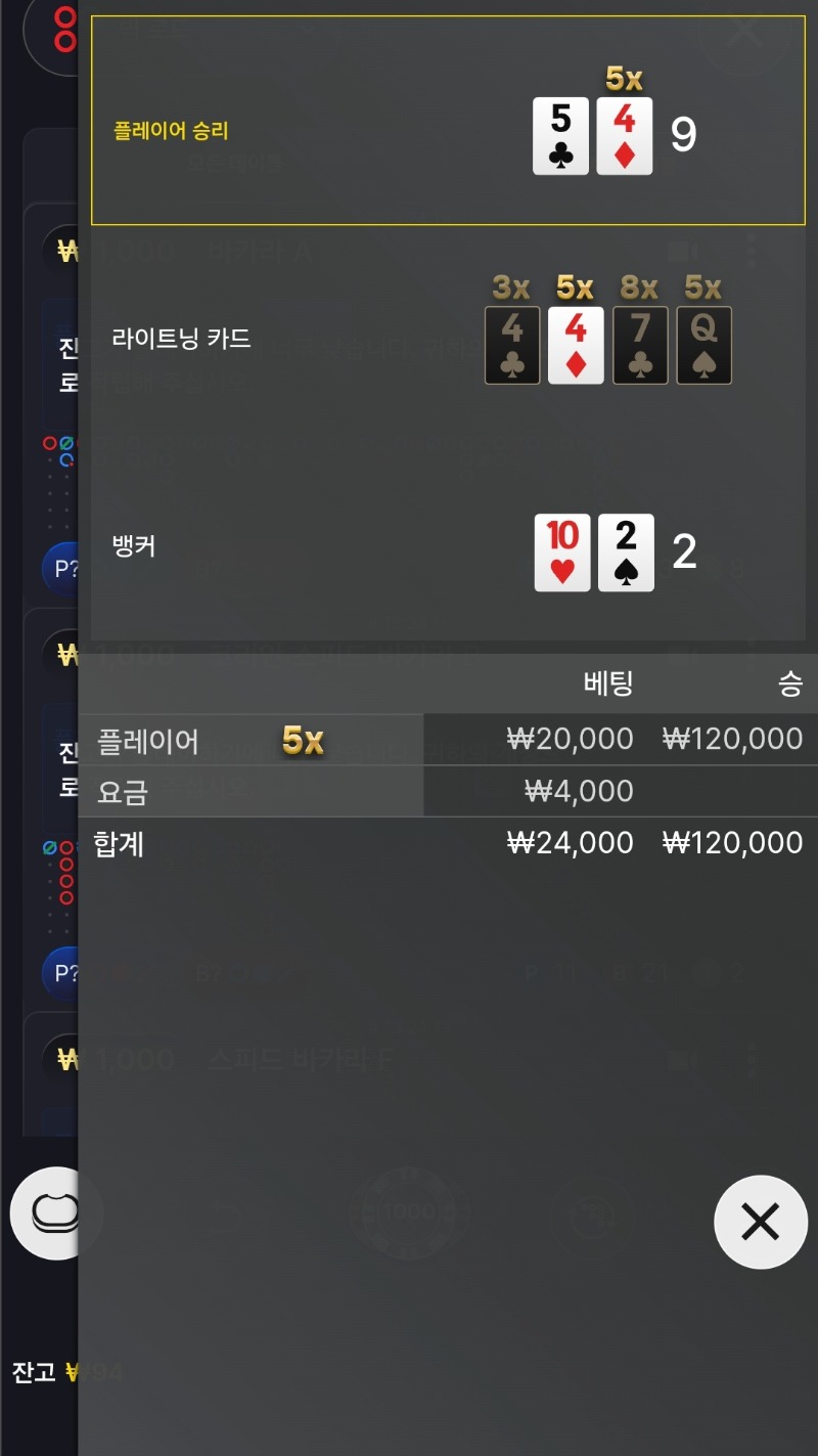 번개~