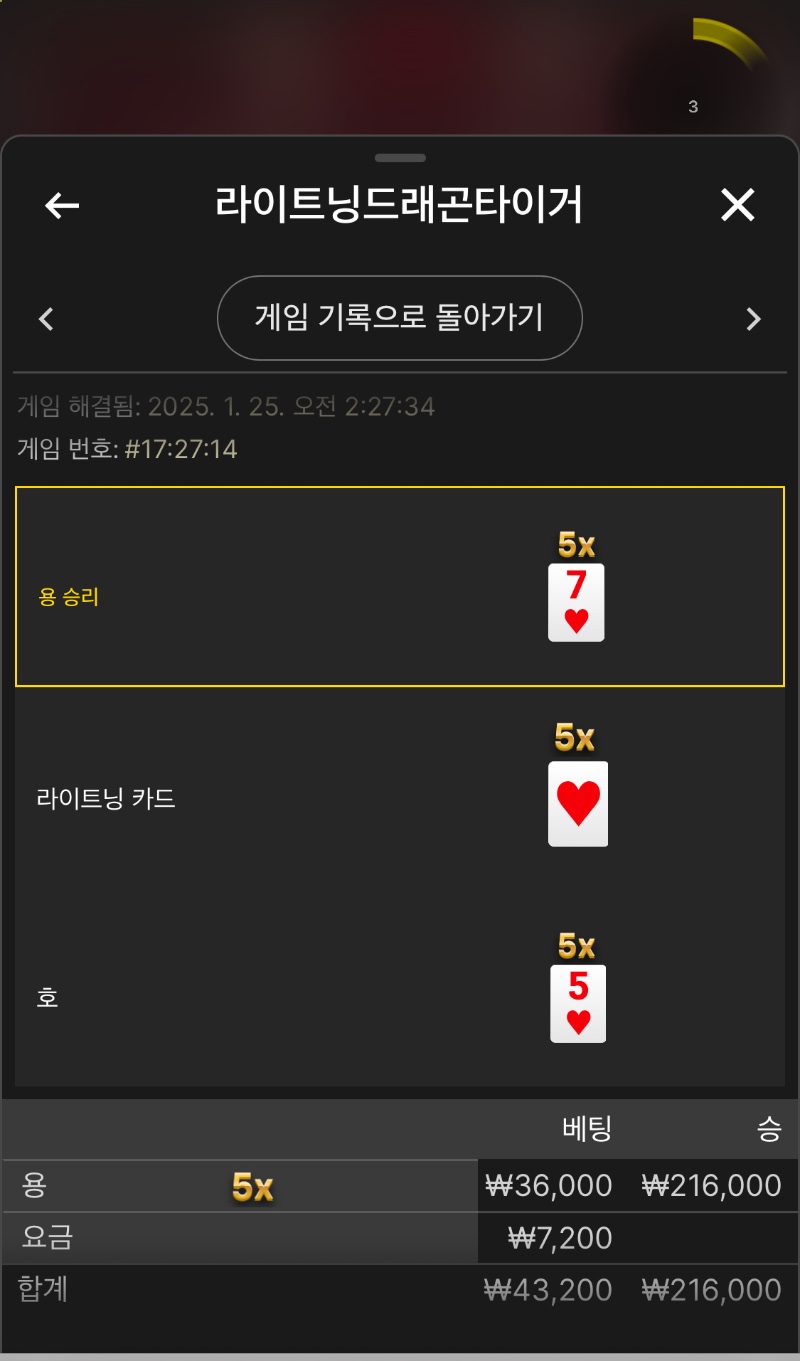 역시 배당게임이란…