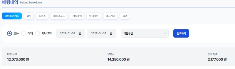 새벽 에볼 카라박+트리플 포커 후기