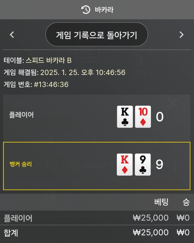 25일 패