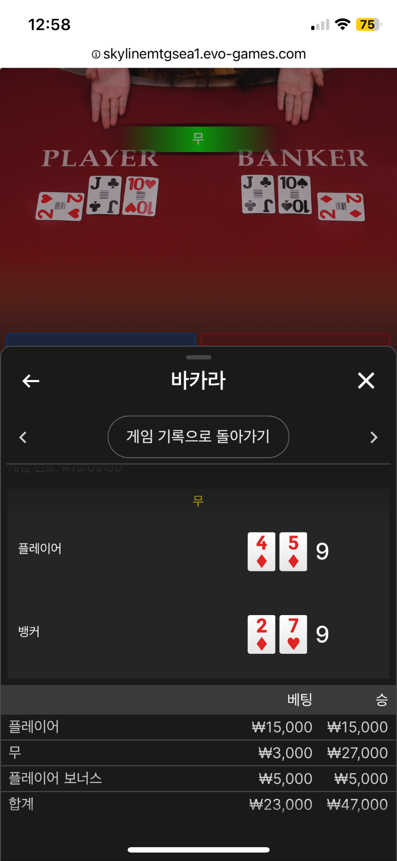 바카라숙제