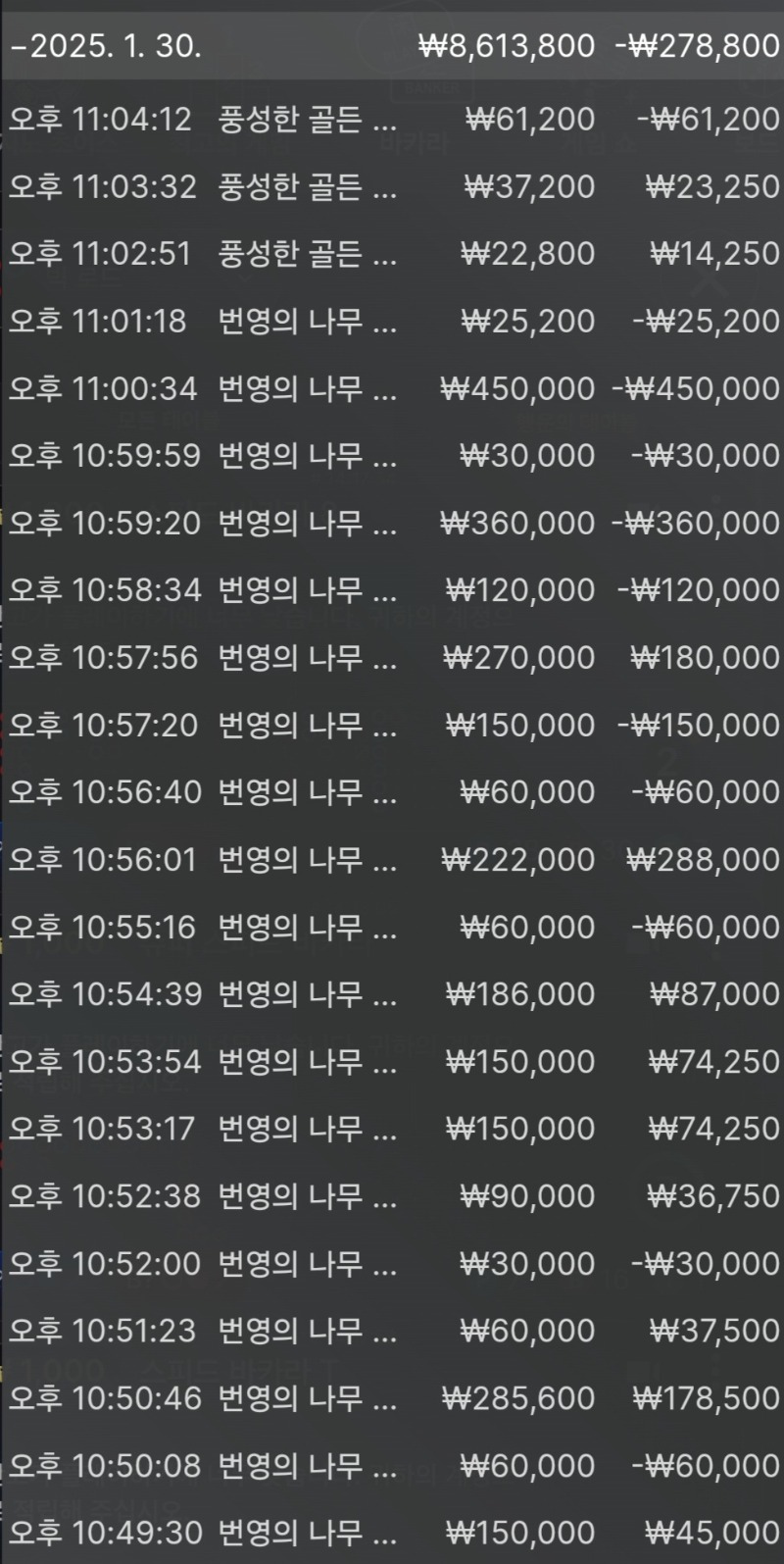 바카라