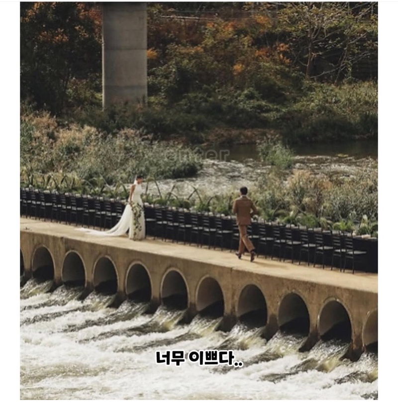 한국에서 제일 큰 예식장 빌린 부부