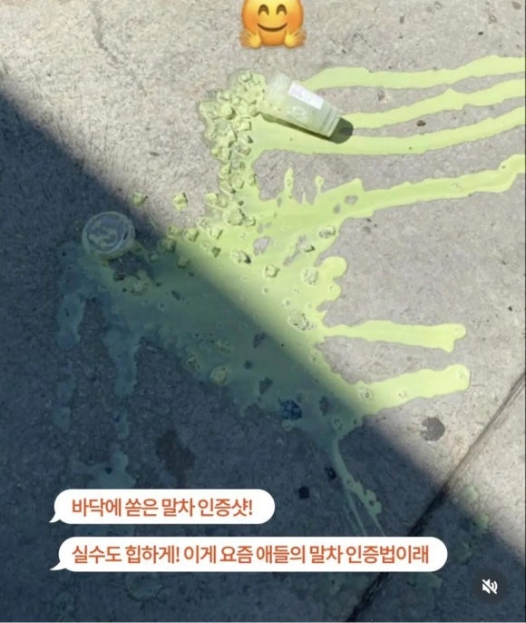 요즘 미국에서 유행중인 인증샷