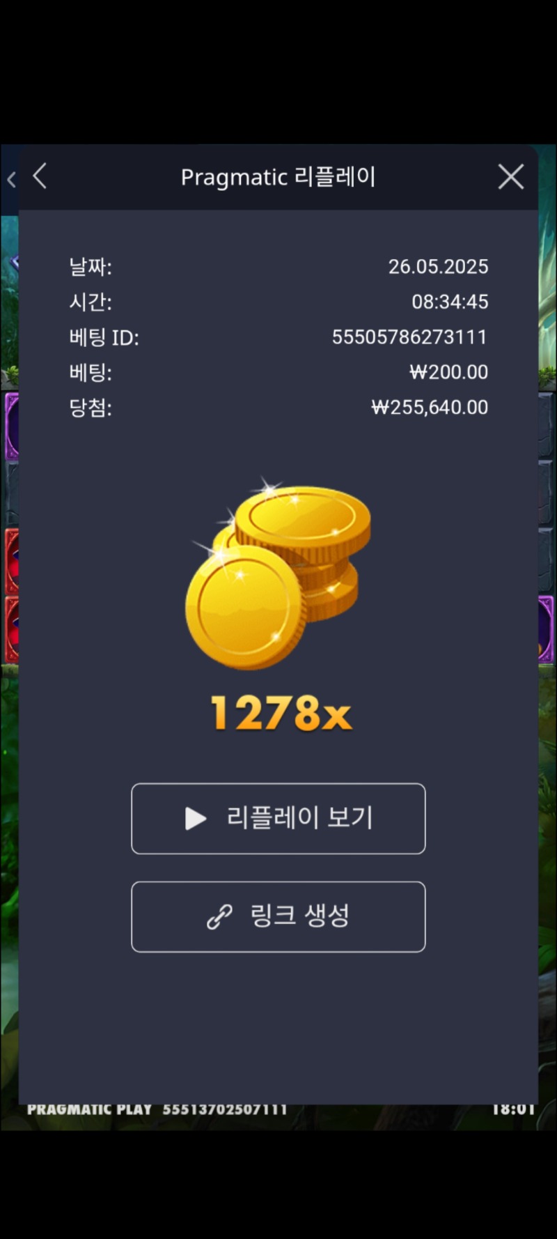 멀린1278배