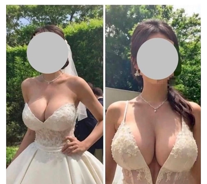 웨딩드레스 리얼