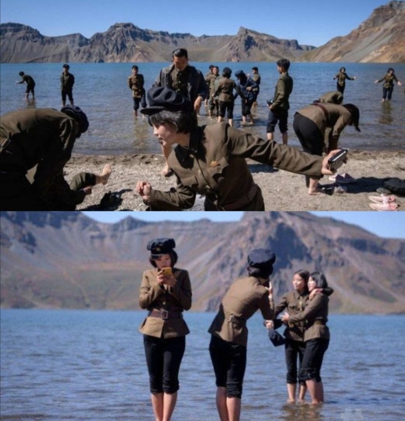북한 상류층 수학여행