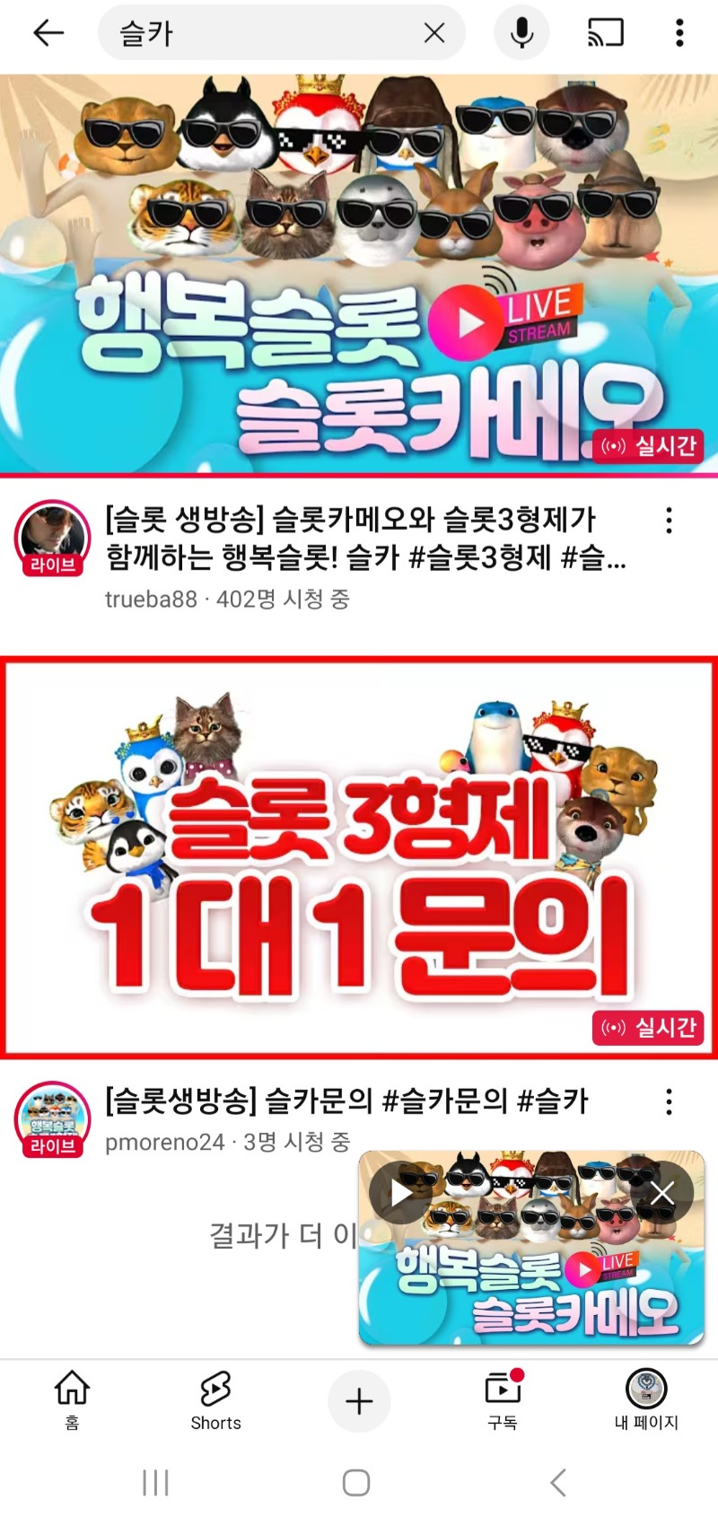 ■12형제 생방송시청 가능한방법 2가지공유■
